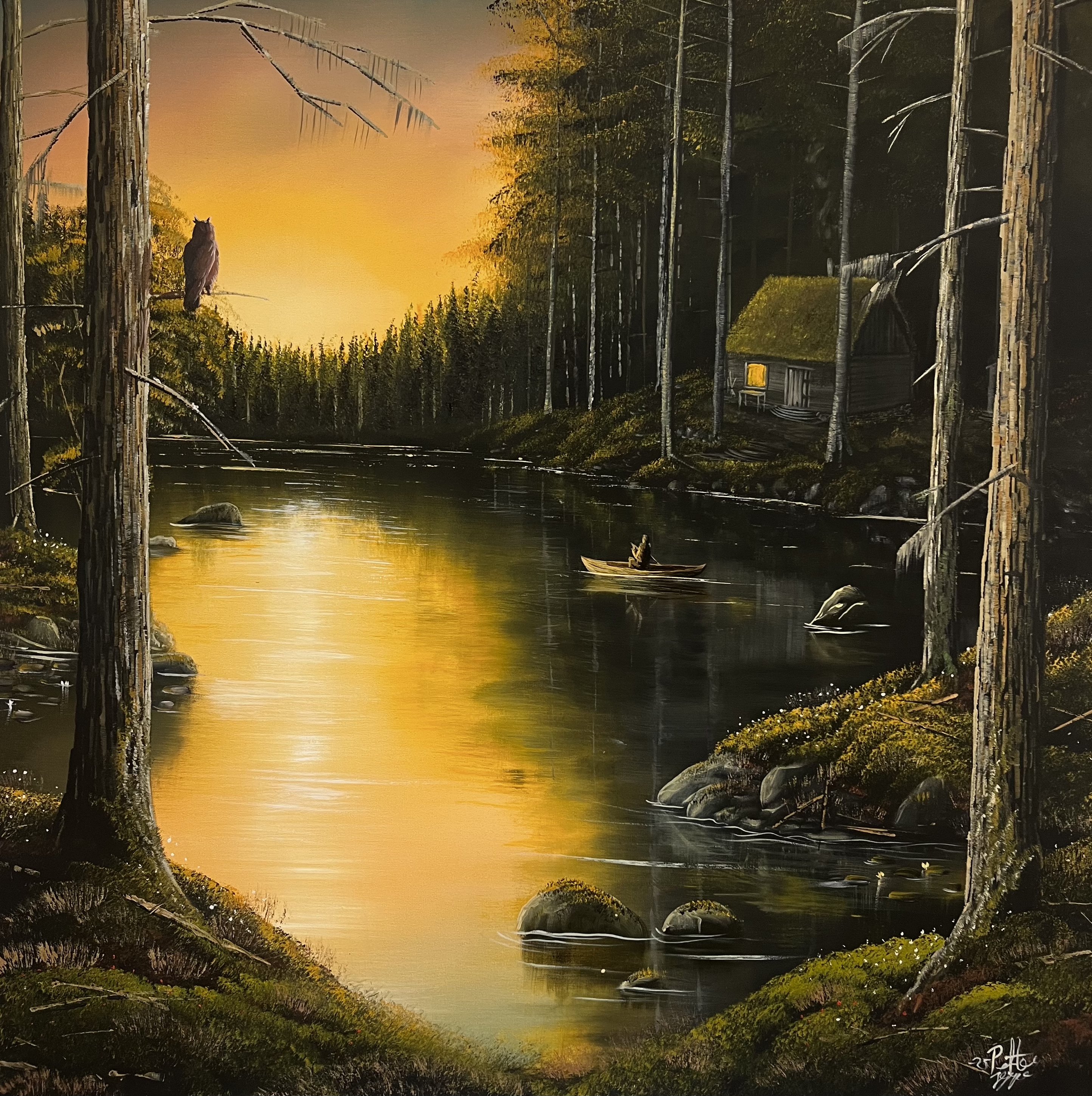 Painting 3 by Art Hjerpe
