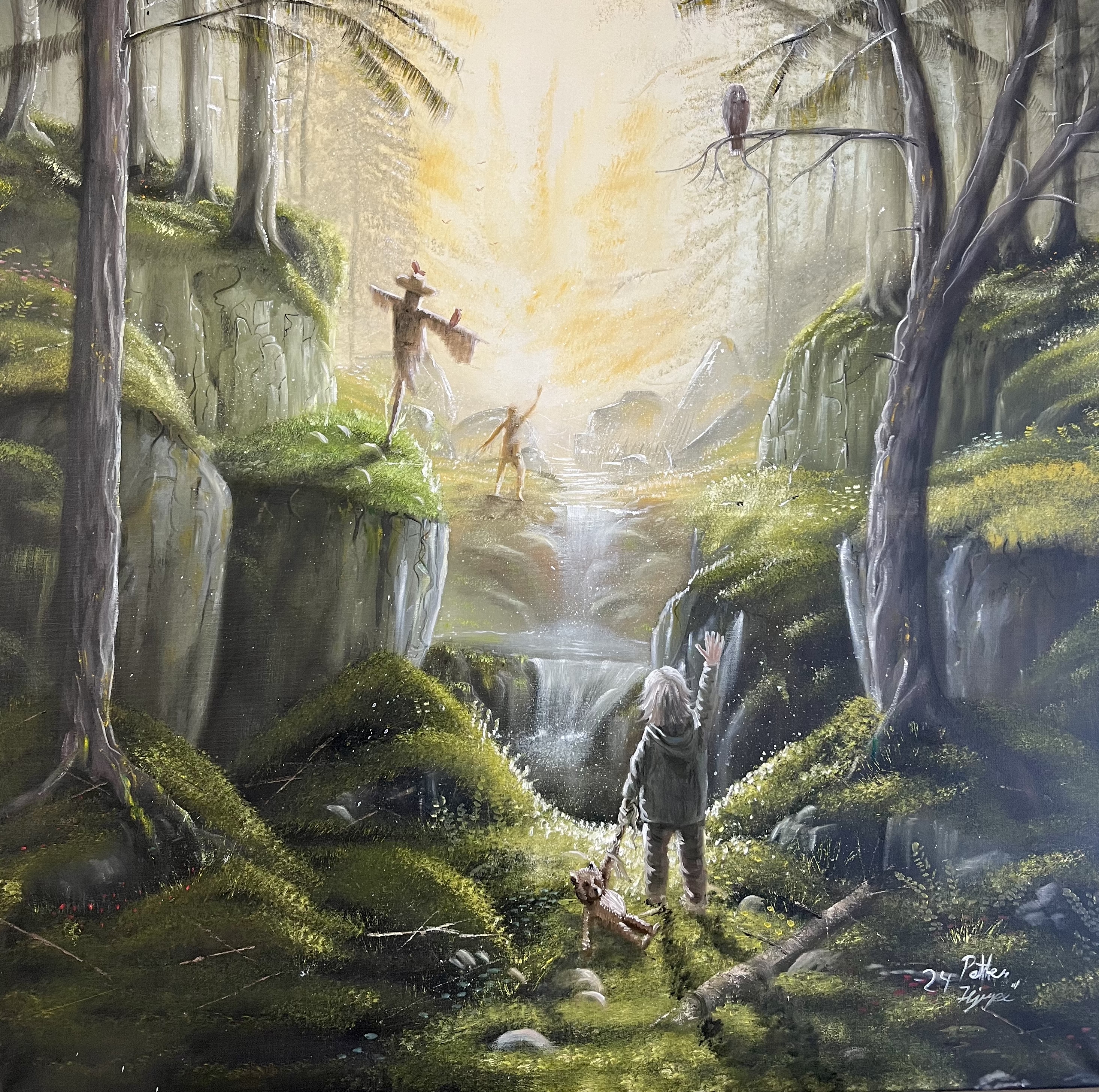 Painting 7 by Art Hjerpe